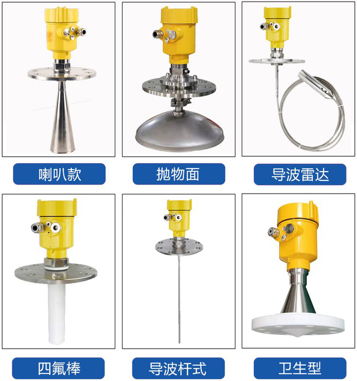 內(nèi)浮頂雷達(dá)液位計產(chǎn)品分類圖