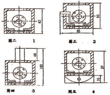 石英管單色液位計外形尺寸圖