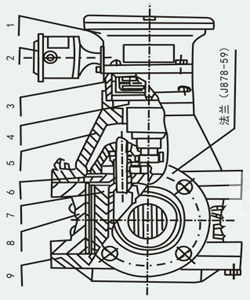 dn50柴油流量計(jì)結(jié)構(gòu)圖